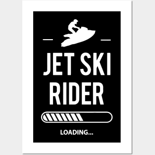 Jet Ski Rider Posters and Art